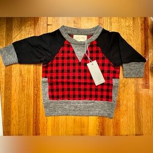 Miki Miette plaid shirt